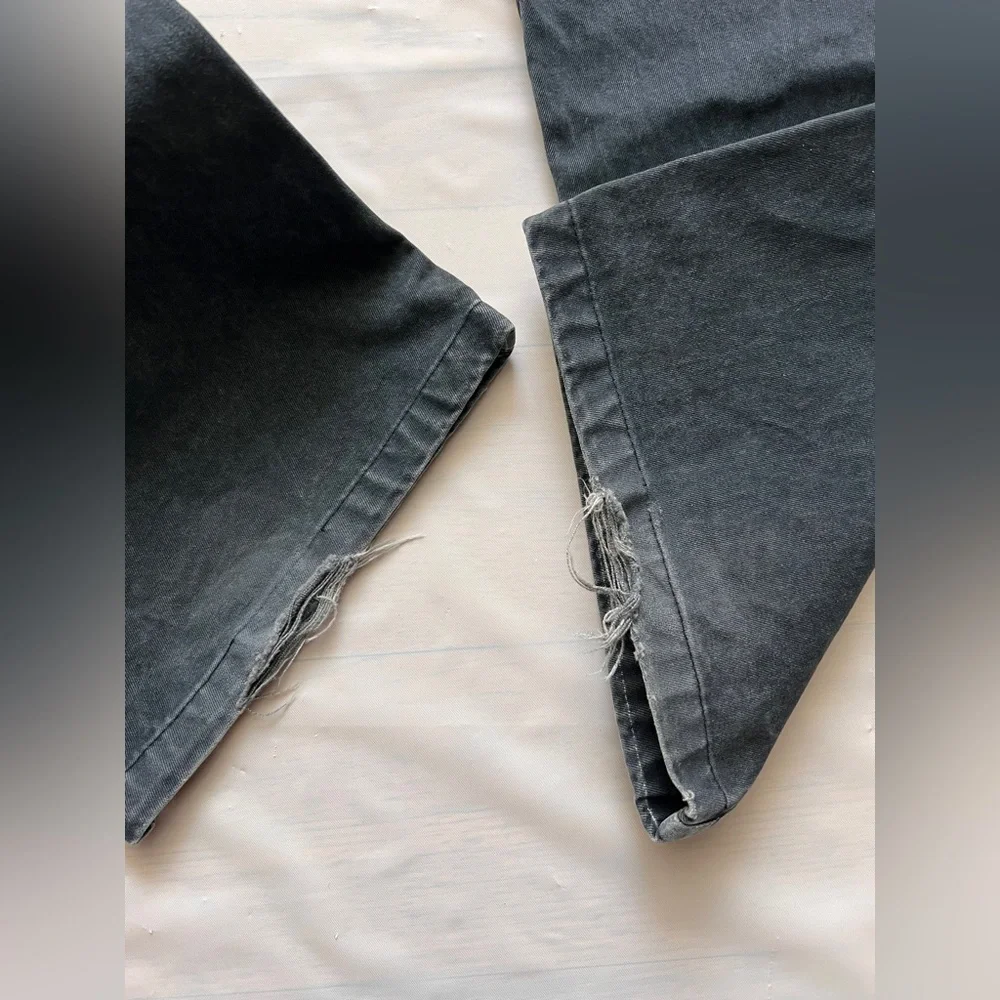 Marlboro Classic Jeans Vintage 90s denim buttons fly Grey Stone Wash W38 L34